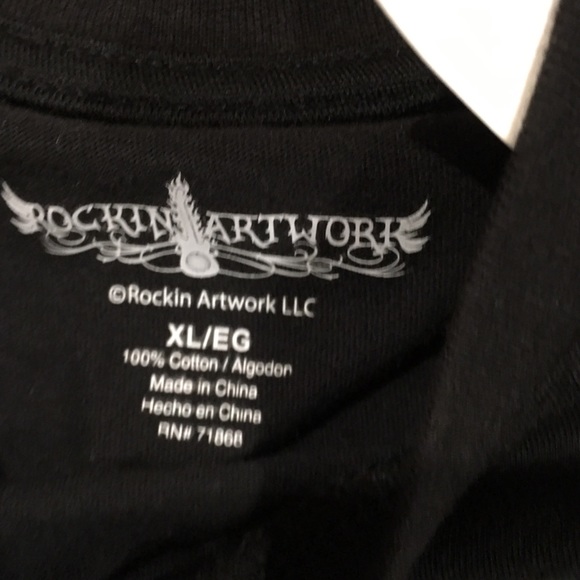 Jimi Hendrix Tank top Black Junior XL NWT - Picture 2 of 4